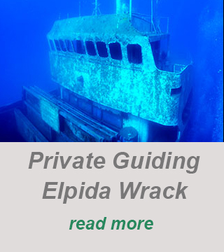 elpida wreck-private guided dives-wreck diving