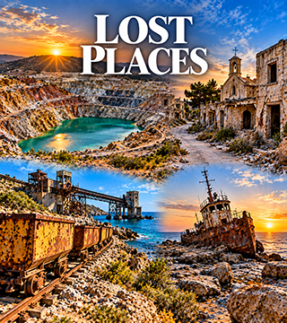 Lost Places Cyprus – abandoned mines, forgotten villages, industrial ruins, railway remains and shipwrecks