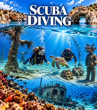 Scuba diving Cyprus – private dives, underwater caves, shipwrecks, marine life and Mediterranean waters