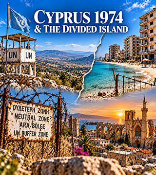 Cyprus 1974 and the divided island – UN Buffer Zone, abandoned places, Varosha and traces of the island’s division