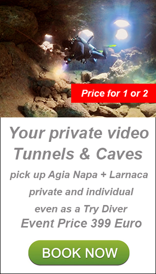 underwater video Cyprus, private dive experience Cyprus