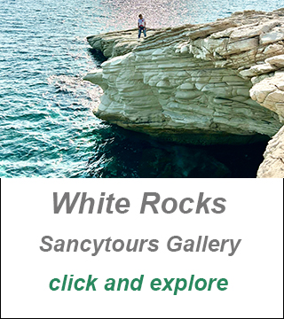 white rocks cyprus gallery, white stones cyprus