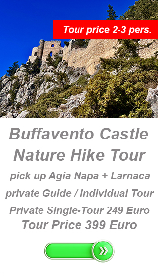 Buffavento Castle,Historic tours Cyprus