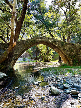 Cyprus medieval bridges, Troodos bridges photos
