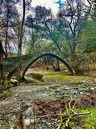 Cyprus medieval bridges, Troodos bridges photos