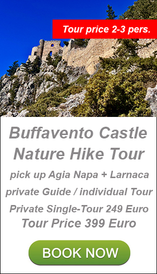Buffavento Castel, Cyprus hiking tour