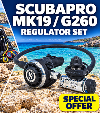 Scubapro MK19 and G260 scuba regulator set – special offer from Sancytours