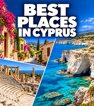 Coastline, ancient ruins and mountain villages on private tours in Cyprus with Sancytours